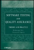 Cover: Software Testing and Quality Assurance - Wiley