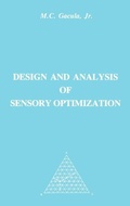 Cover: Design and Analysis of Sensory Optimization - Wiley