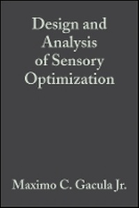 Enlarge image Cover: Design Analysis of Sensory Optimization - Wiley
