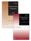 Cover: Design and Analysis of Experiments Set - Wiley