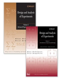 Enlarge image Cover: Design and Analysis of Experiments Set - Wiley