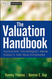 Enlarge image Cover: The Valuation Handbook - Wiley