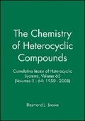 Cover: Cumulative Index of Heterocyclic Systems - y of Heterocyclic Compounds Vol 65 - Wiley