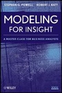 Cover: Modeling for Insight - A Master Class for Business Analysts - Wiley