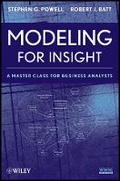 Cover: Modeling for Insight - A Master Class for Business Analysts - Wiley