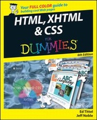 Enlarge image Cover: HTML, XHTML and CSS For Dummies - Wiley