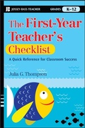Cover: The First-Year Teacher's Checklist - Jossey-Bass