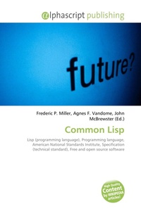 Enlarge image Cover: Common LISP - Alphascript Publishing