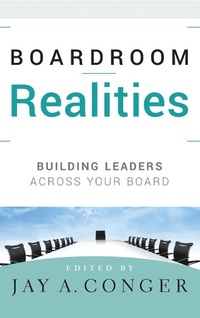 Enlarge image Cover: Boardroom Realities - Jossey-Bass