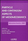 Cover: Particle and Continuum Aspects of Mesomechanics - Wiley-ISTE