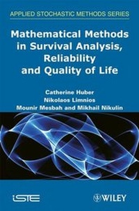 Enlarge image Cover: Mathematical Methods in Survival Analysis, Reliability and Quality of Life - Wiley-ISTE
