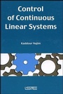 Cover: Control of Continuous Linear Systems - Wiley-ISTE