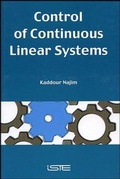 Cover: Control of Continuous Linear Systems - Wiley-ISTE