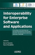 Cover: Interoperability for Enterprise Software and Applications - Wiley-ISTE