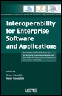 Cover: Interoperability for Enterprise Software and Applications - Wiley-ISTE