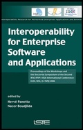 Cover: Interoperability for Enterprise Software and Applications - Wiley-ISTE