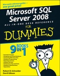 Cover: Microsoft SQL Server 2008 All-in-One Desk Reference For Dummies - Wiley