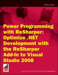 Enlarge image Cover: Power Programming with Resharper - Wrox Press