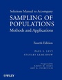 Cover: Sampling of Populations - Wiley