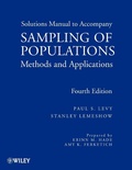 Cover: Sampling of Populations - Wiley