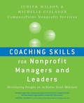 Cover: Coaching Skills for Nonprofit Managers and Leaders - Jossey-Bass