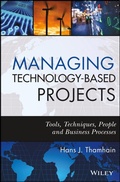 Cover: Managing Technology-Based Projects - Wiley
