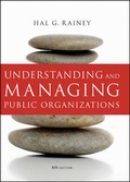 Cover: Understanding and Managing Public Organizations - Jossey-Bass