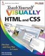 Cover: Teach Yourself VISUALLY HTML and CSS - Visual