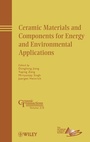 Cover: Ceramic Materials and Components for Energy and Environmental Applications - Wiley
