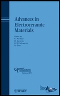 Cover: Advances in Electroceramic Materials - Wiley