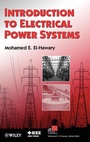 Cover: Introduction to Electrical Power Systems - Wiley-IEEE Press