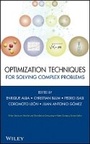 Cover: Optimization Techniques for Solving Complex ms - Wiley