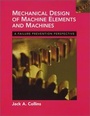 Cover: Mechanical Design of Machine Elements and Machines - Wiley
