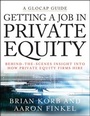 Cover: Getting a Job in Private Equity - Wiley
