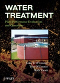 Cover: Water Treatment Plant Performance Evaluations and Operations - Wiley