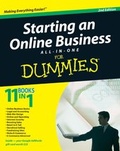Cover: Starting an Online Business All-in-One Desk Reference For Dummies - Wiley