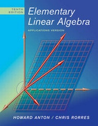 Abbildung von: Elementary Linear Algebra - Wiley