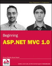 Enlarge image Cover: Beginning ASP.NET MVC 1.0 - Wiley