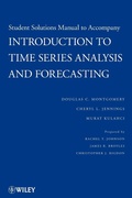 Cover: Introduction to Time Series Analysis and Forecasting, 1e Student Solutions Manual - Wiley