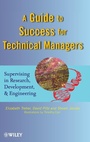 Cover: A Guide to Success for Technical Managers - Wiley