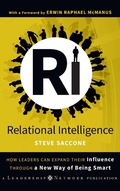 Cover: Relational Intelligence - Jossey-Bass