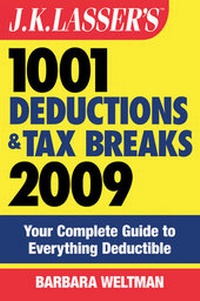 Abbildung von: J.K. Lasser's 1001 Deductions and Tax Breaks 2009 - Wiley