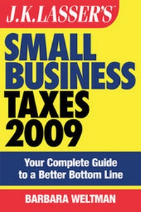 Abbildung von: JK Lasser's Small Business Taxes 2009 - Wiley