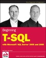 Cover: Beginning T-SQL with Microsoft SQL Server 2005 and 2008 - Wrox