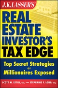 Cover: J. K. Lasser's Real Estate Investor's Tax Edge - Wiley