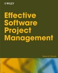 Cover: Effective Software Project Management - Wiley