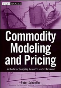 Enlarge image Cover: Commodity Modeling and Pricing - Wiley