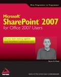 Cover: Microsoft SharePoint 2007 for Office 2007 Users - Wiley