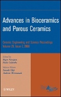 Cover: Advances in Bioceramics and Porous Ceramics - Wiley