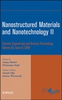 Cover: Nanostructured Materials and Nanotechnology II, Volume 29, Issue 8 - Wiley